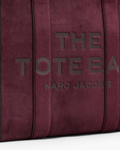 Marc Jacobs Best Price - The Suede Large Tote Bag Dark Plum