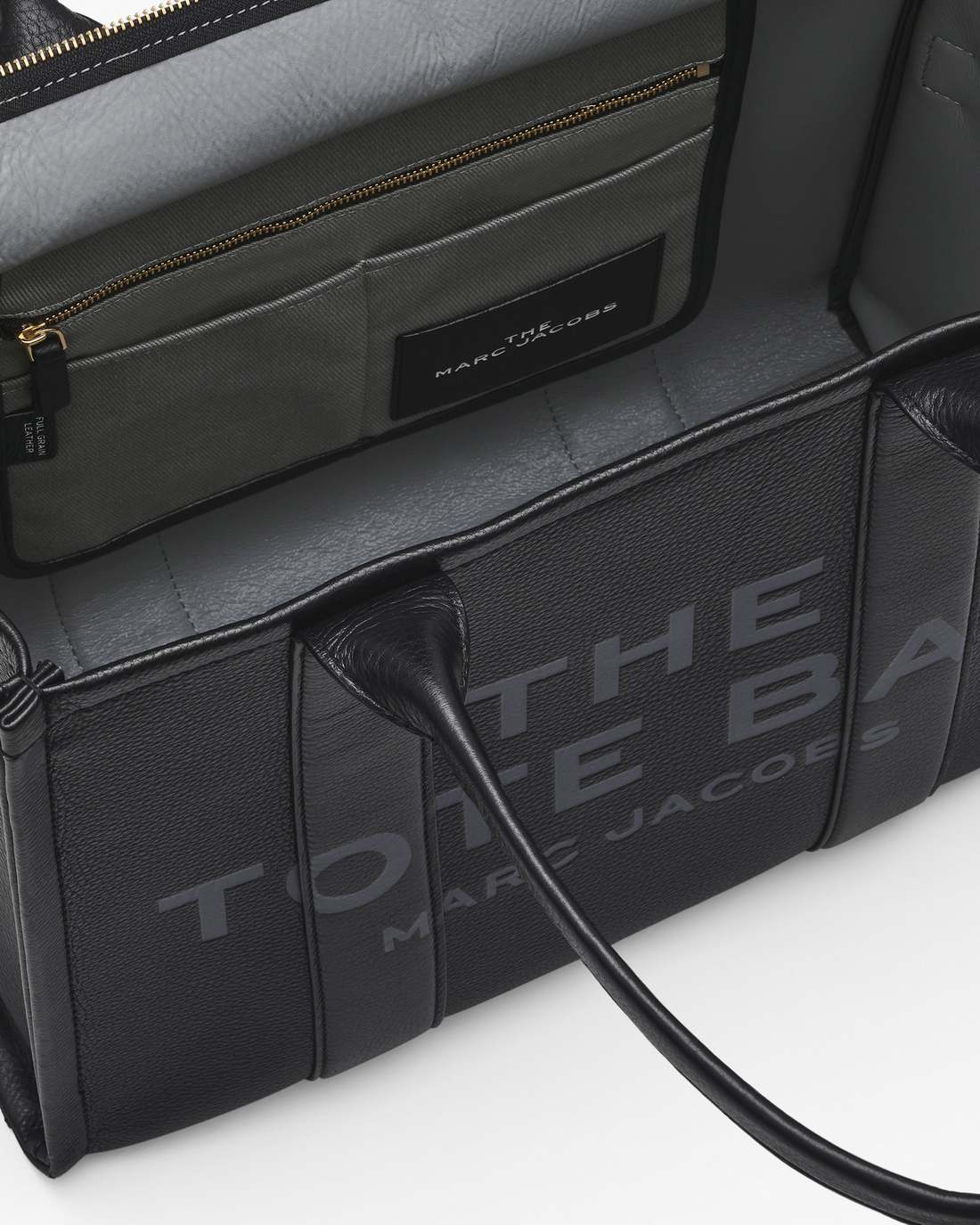 Marc Jacobs Everyday - The Leather Large Tote Bag Black