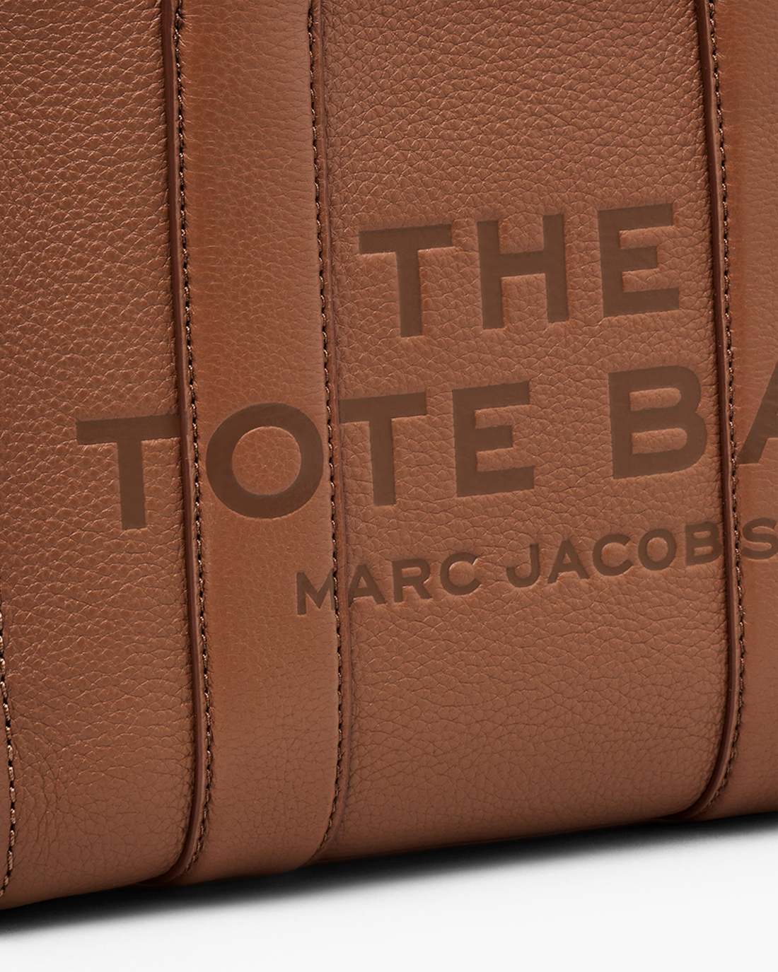 Marc Jacobs Discount - The Leather Small Tote Bag Argan Oil