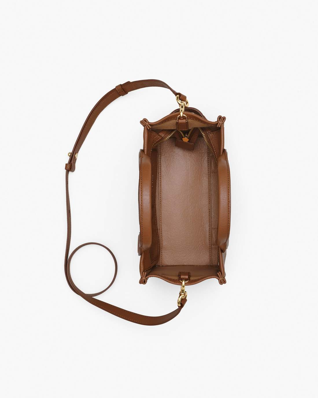 Marc Jacobs Discount - The Leather Small Tote Bag Argan Oil