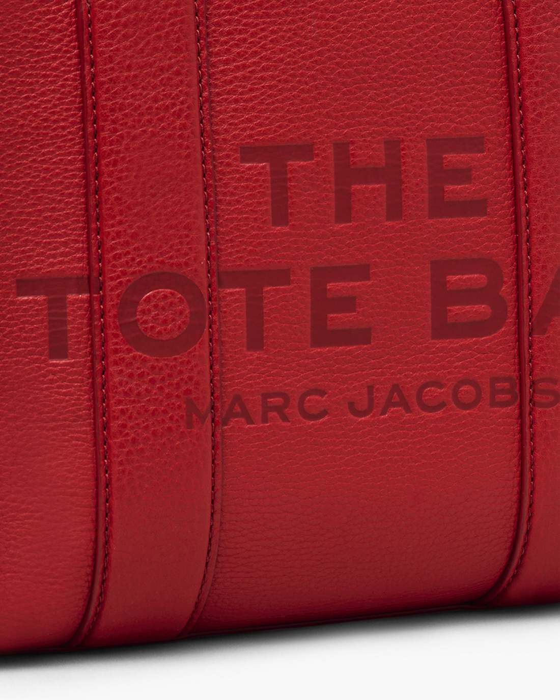 Marc Jacobs Everyday - The Leather Small Tote Bag True Red