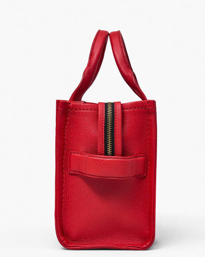 Marc Jacobs Everyday - The Leather Small Tote Bag True Red