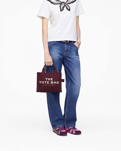 Marc Jacobs Special Offer - The Canvas Small Tote Bag Dark Plum