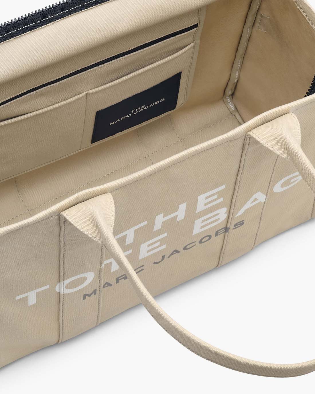 Marc Jacobs Hot Sale - The Canvas Large Tote Bag Beige