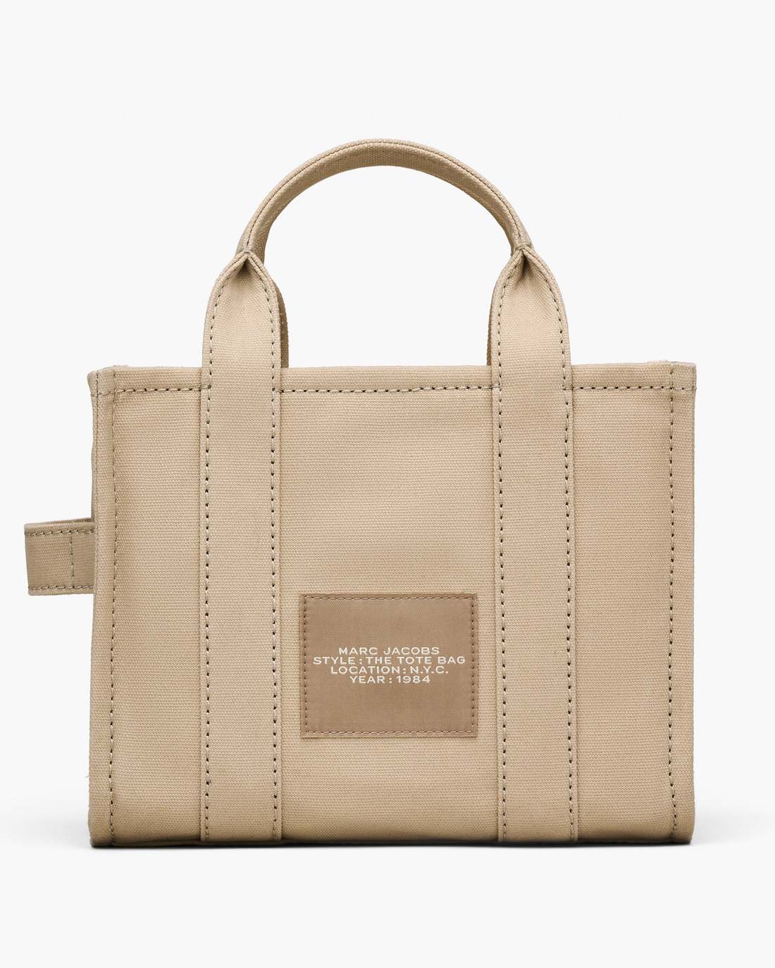 Marc Jacobs Exclusive - The Daisy Doodle Canvas Small Tote Bag Beige Multi