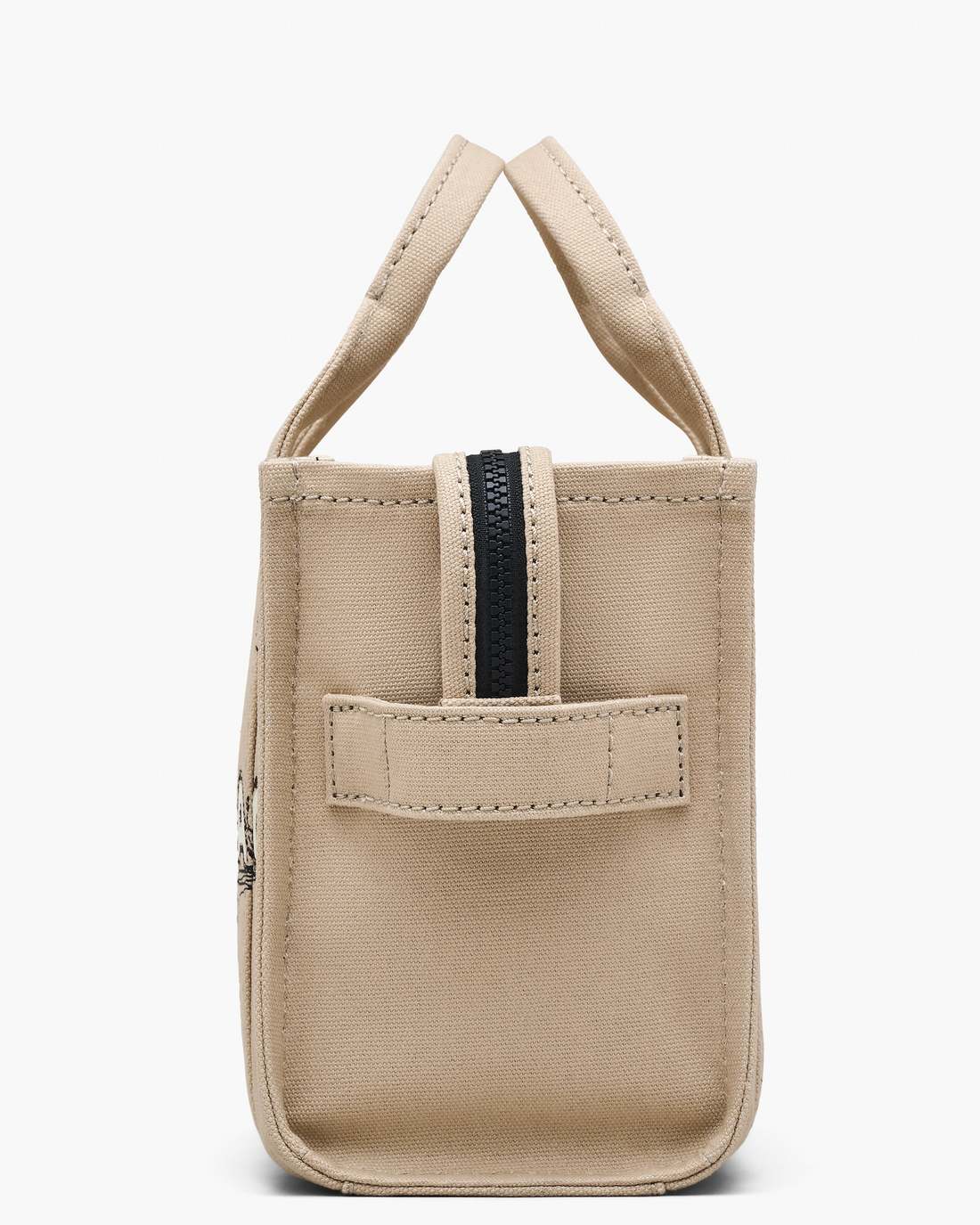 Marc Jacobs Exclusive - The Daisy Doodle Canvas Small Tote Bag Beige Multi