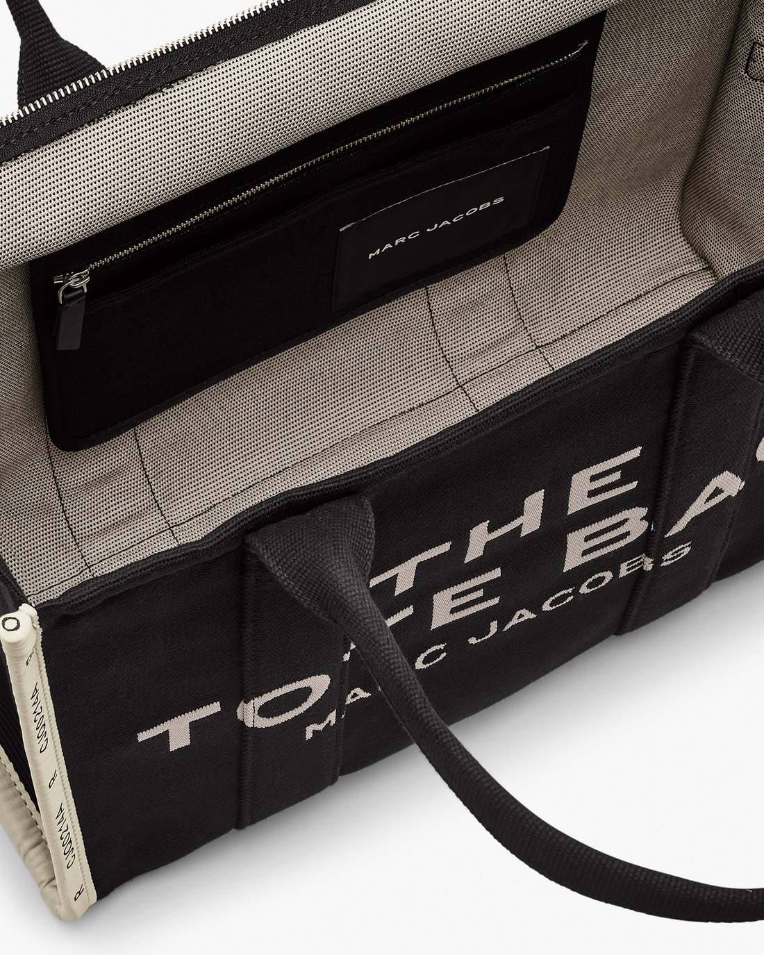 Marc Jacobs Latest - The Jacquard Large Tote Bag Black