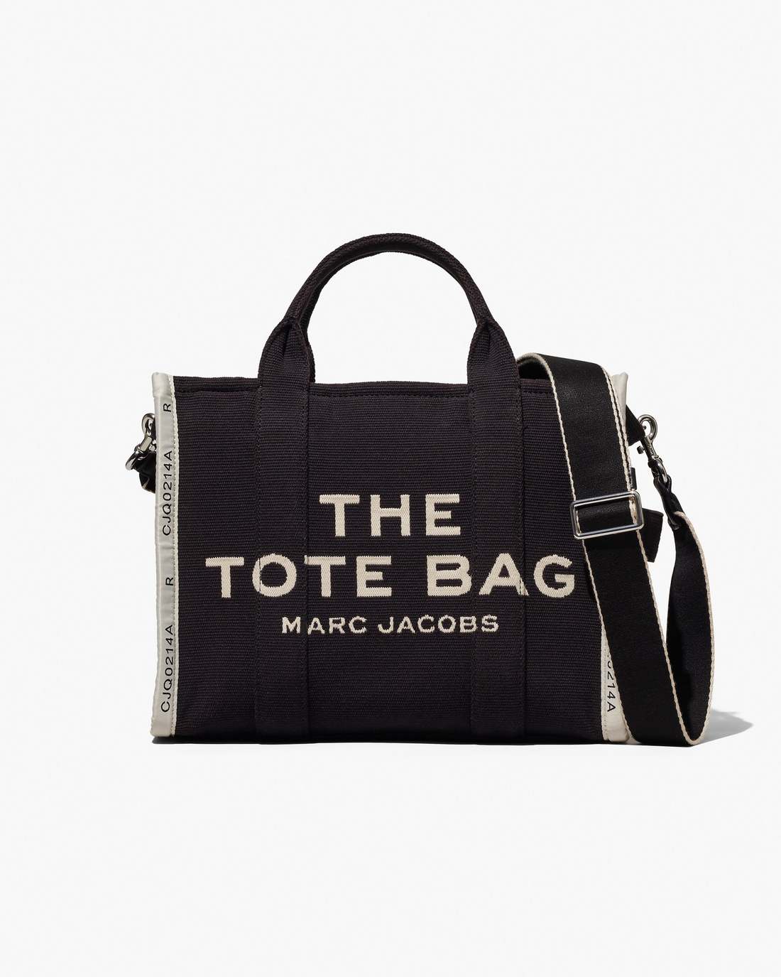 Marc Jacobs Trusted - The Jacquard Medium Tote Bag Black