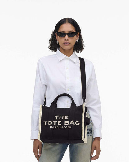 Marc Jacobs Trusted - The Jacquard Medium Tote Bag Black