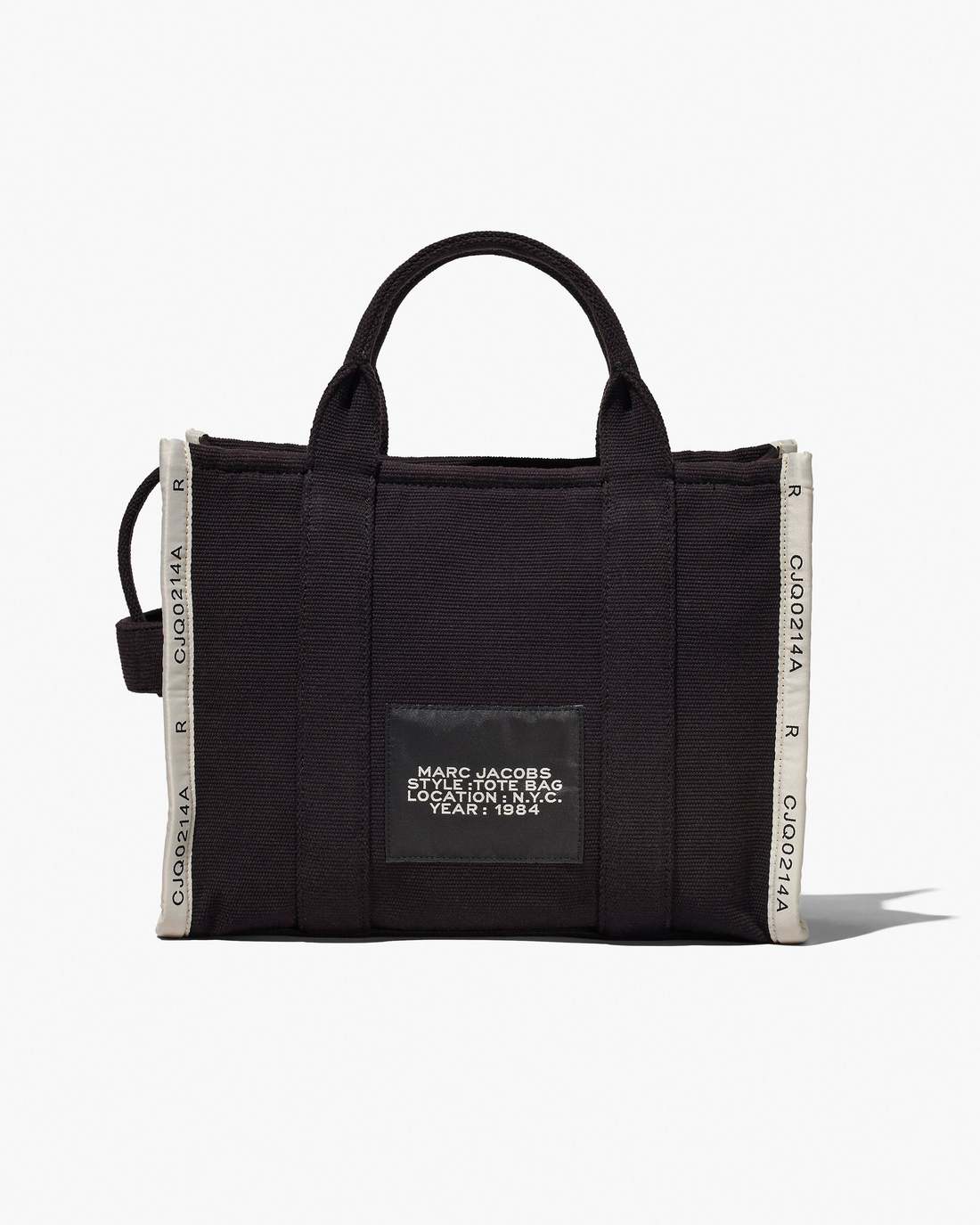 Marc Jacobs Trusted - The Jacquard Medium Tote Bag Black