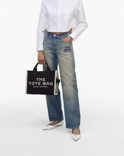 Marc Jacobs Trusted - The Jacquard Medium Tote Bag Black