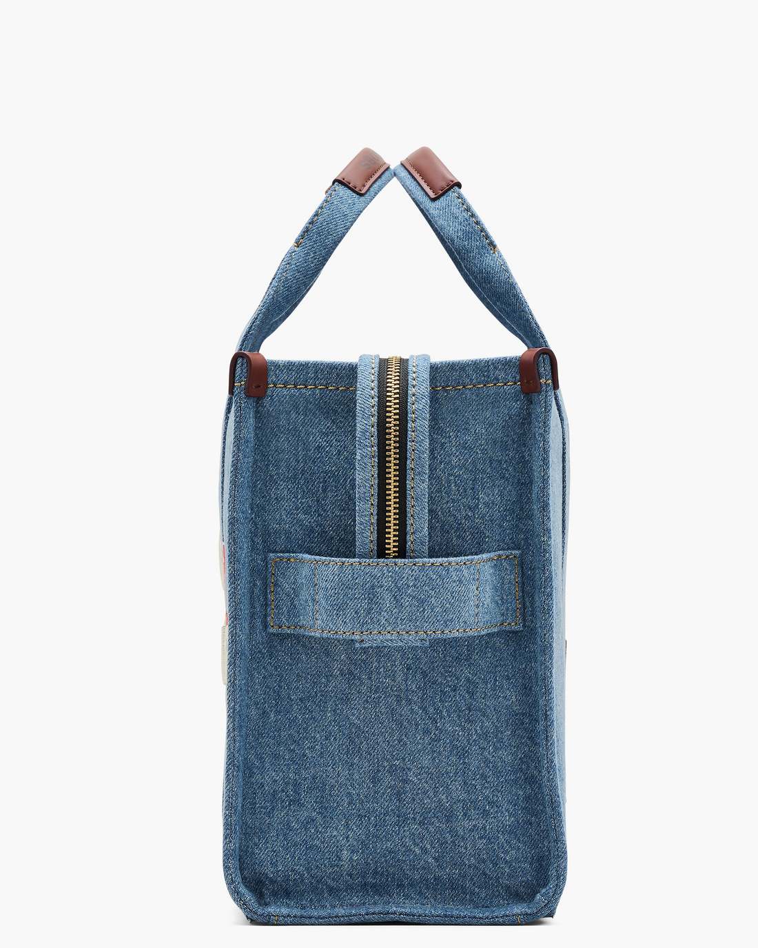 Marc Jacobs Best Seller - The A.P.C. X Marc Jacobs Denim Medium Tote Bag Washed Indigo