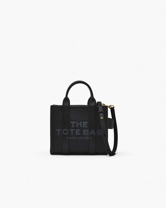 Marc Jacobs Customer Favorite - The Leather Crossbody Tote Bag Black