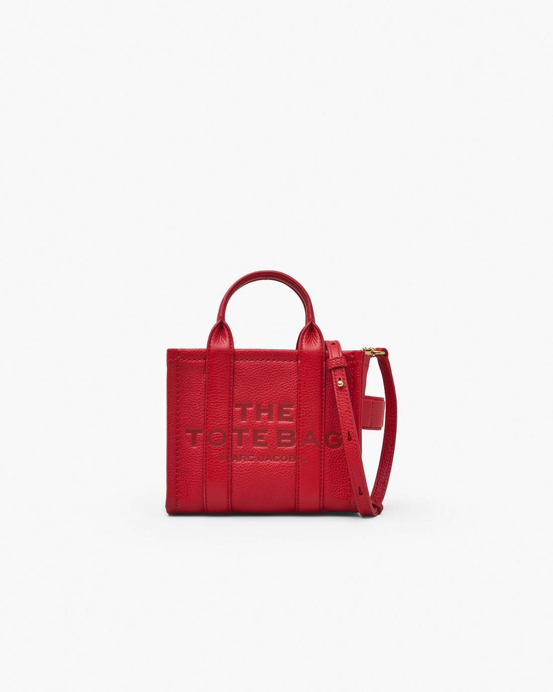 Marc Jacobs Best Seller - The Leather Crossbody Tote Bag True Red
