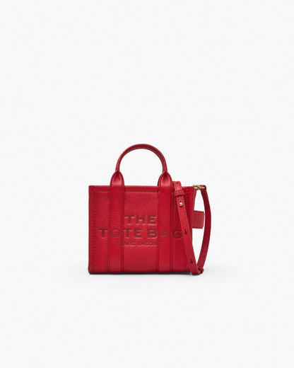 Marc Jacobs Best Seller - The Leather Crossbody Tote Bag True Red