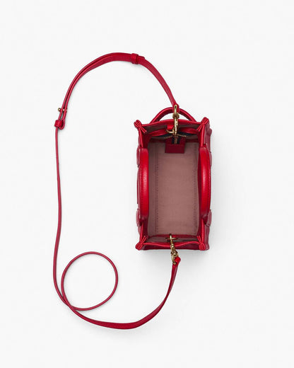 Marc Jacobs Best Seller - The Leather Crossbody Tote Bag True Red