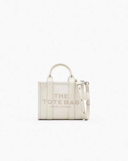 Marc Jacobs Trending - The Leather Crossbody Tote Bag Cotton/Silver