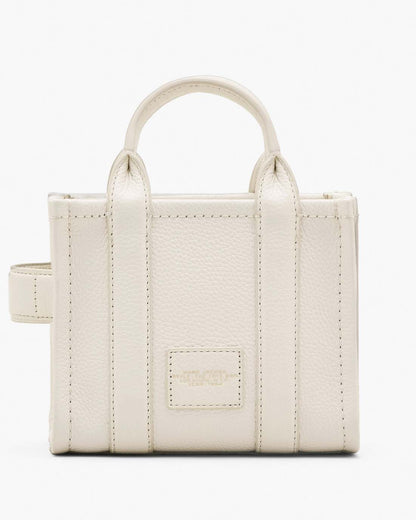 Marc Jacobs Trending - The Leather Crossbody Tote Bag Cotton/Silver