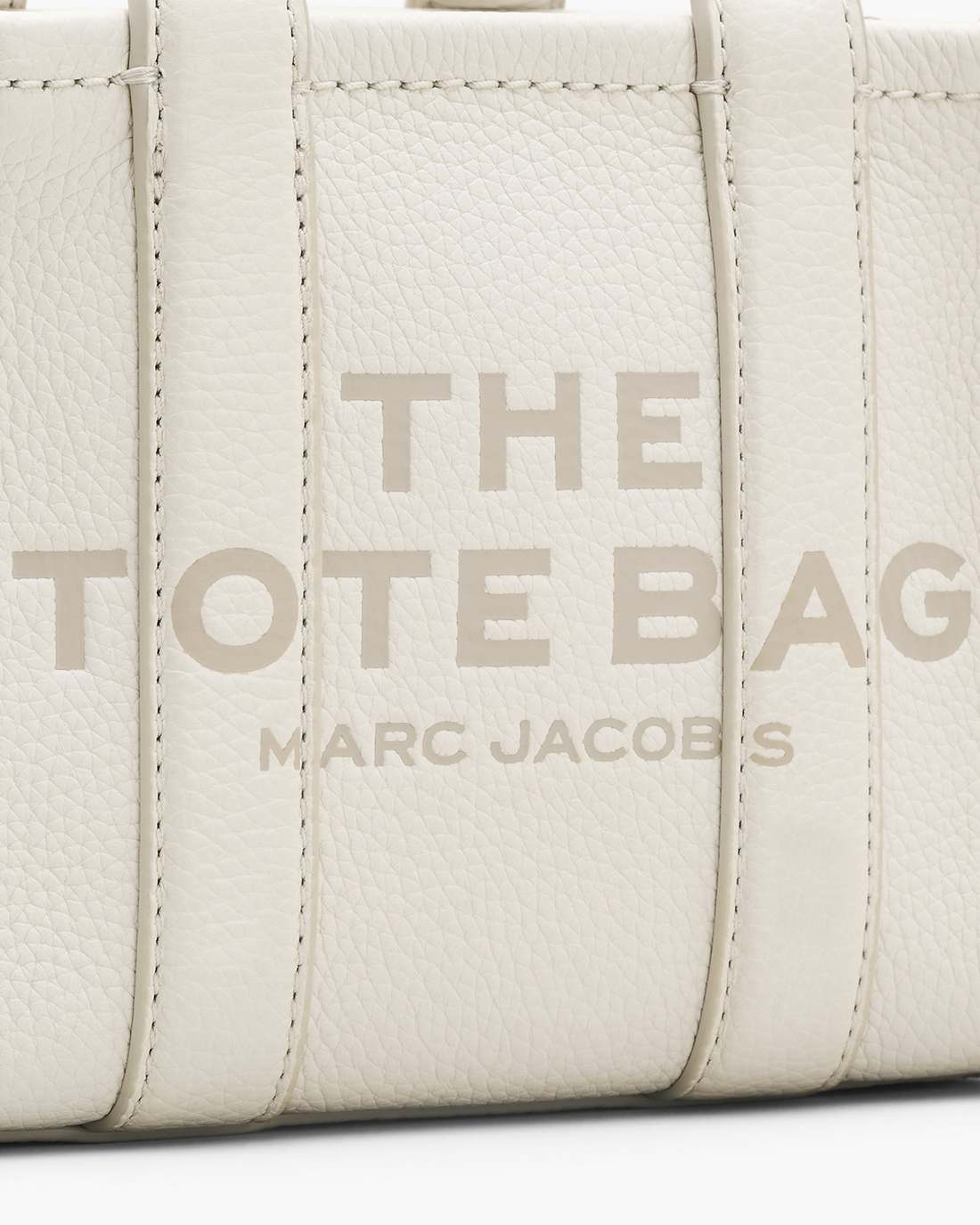 Marc Jacobs Trending - The Leather Crossbody Tote Bag Cotton/Silver