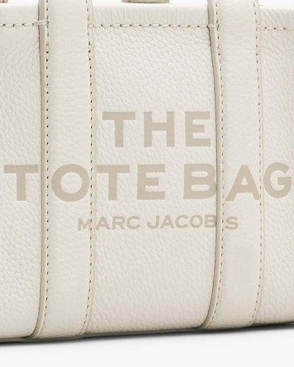 Marc Jacobs Trending - The Leather Crossbody Tote Bag Cotton/Silver