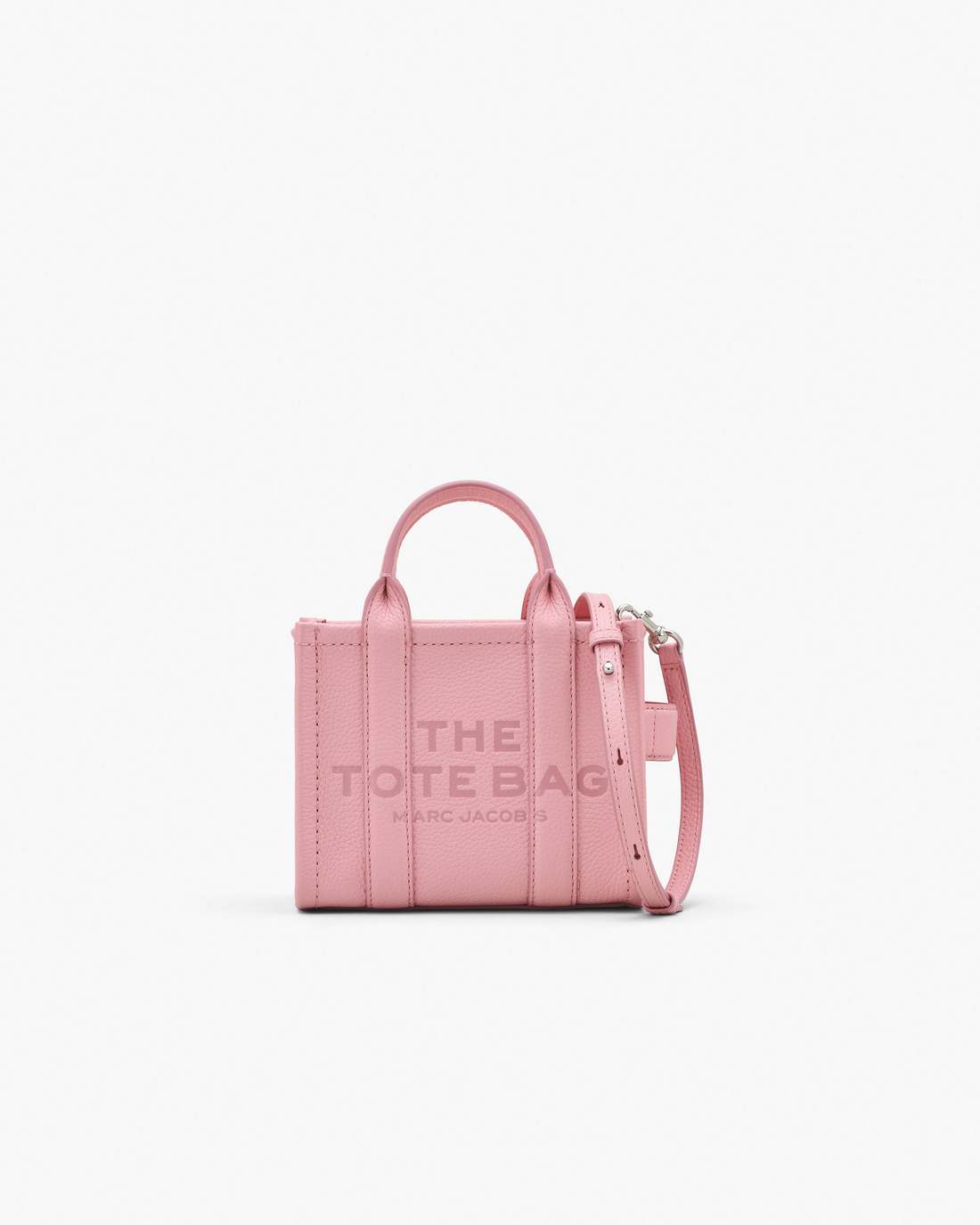 Marc Jacobs Great Value - The Leather Crossbody Tote Bag Ribbon Pink