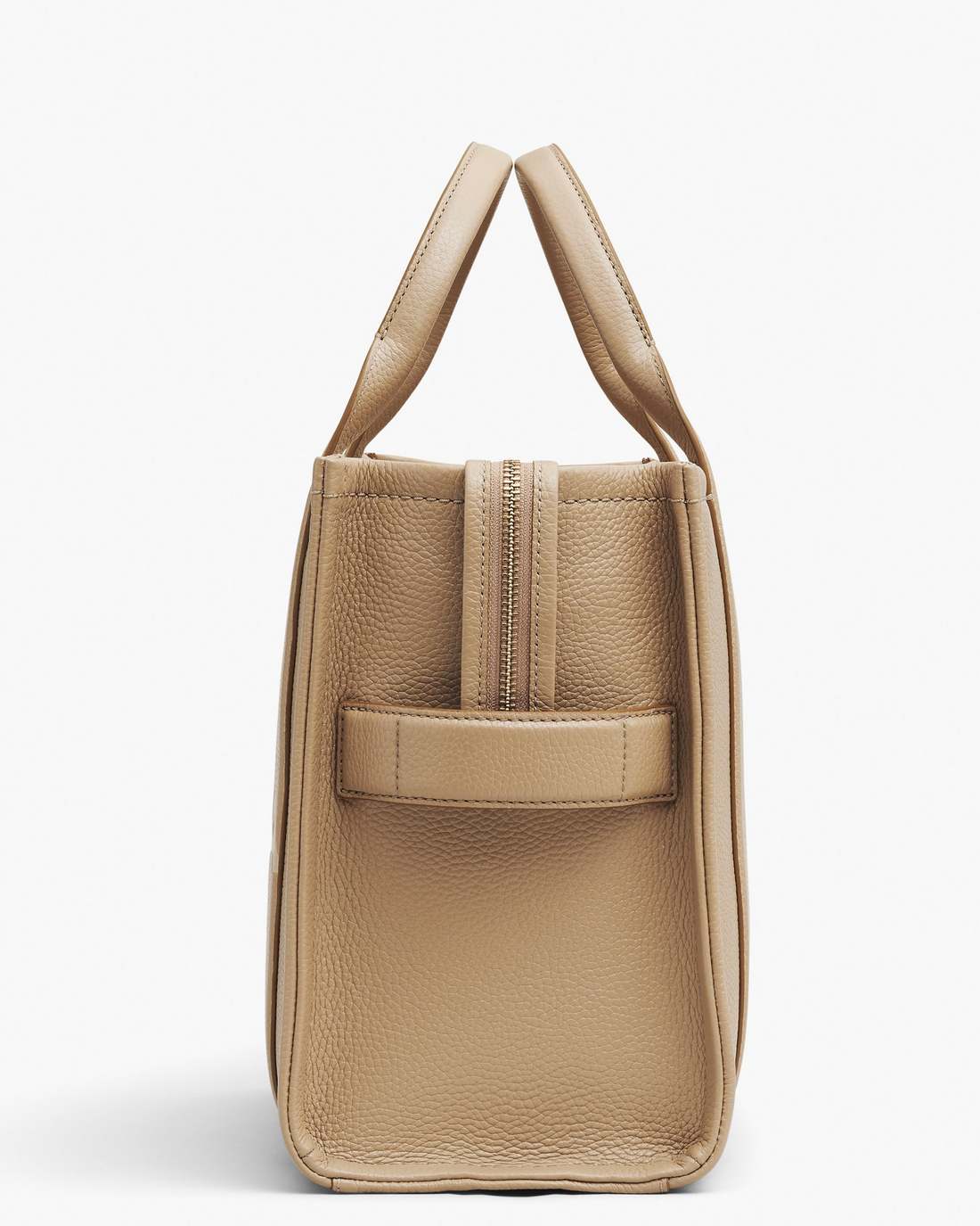 Marc Jacobs Hot Sale - The Leather Medium Tote Bag Camel