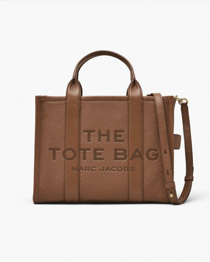 Marc Jacobs Trusted - The Leather Medium Tote Bag Argan Oil