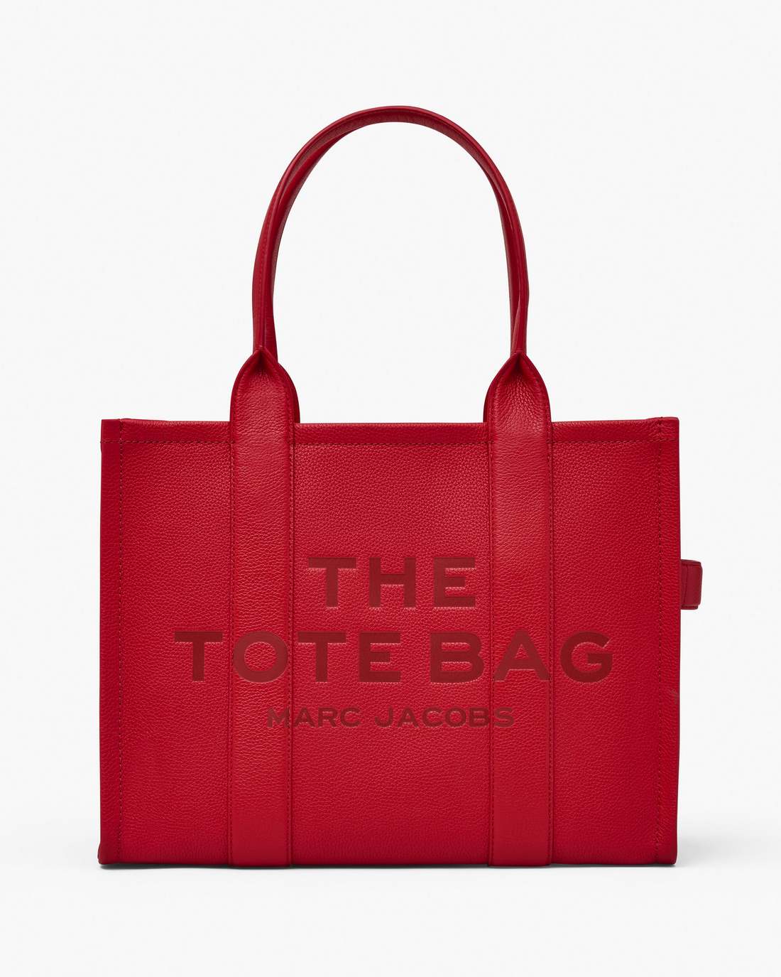 Marc Jacobs Trusted - The Leather Large Tote Bag True Red