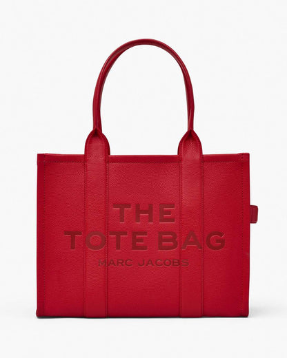 Marc Jacobs Trusted - The Leather Large Tote Bag True Red