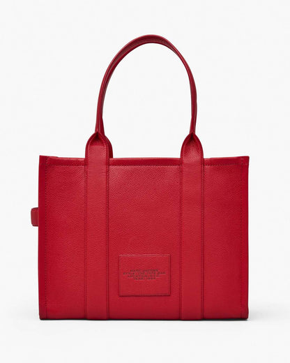 Marc Jacobs Trusted - The Leather Large Tote Bag True Red