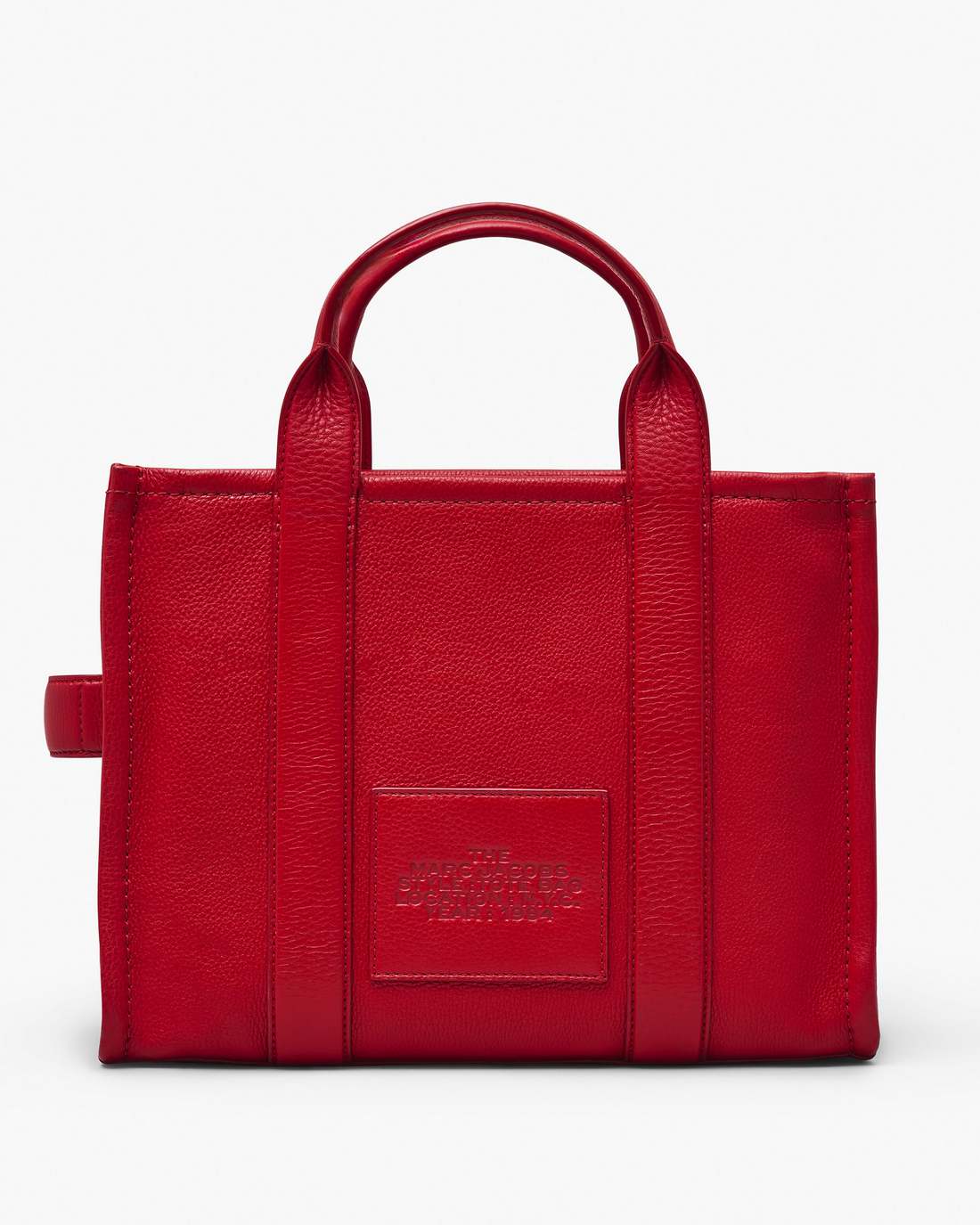 Marc Jacobs Great Value - The Leather Medium Tote Bag True Red