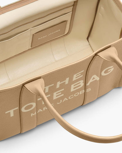 Marc Jacobs Special Offer - The Leather Large Tote Bag Camel