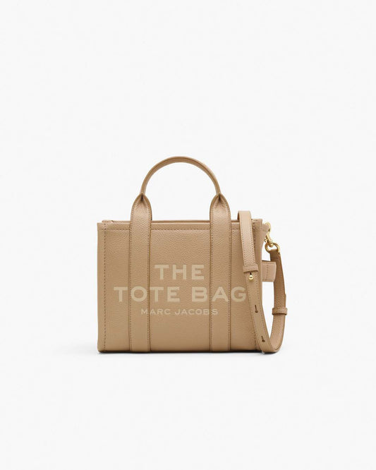 Marc Jacobs New - The Leather Small Tote Bag Camel