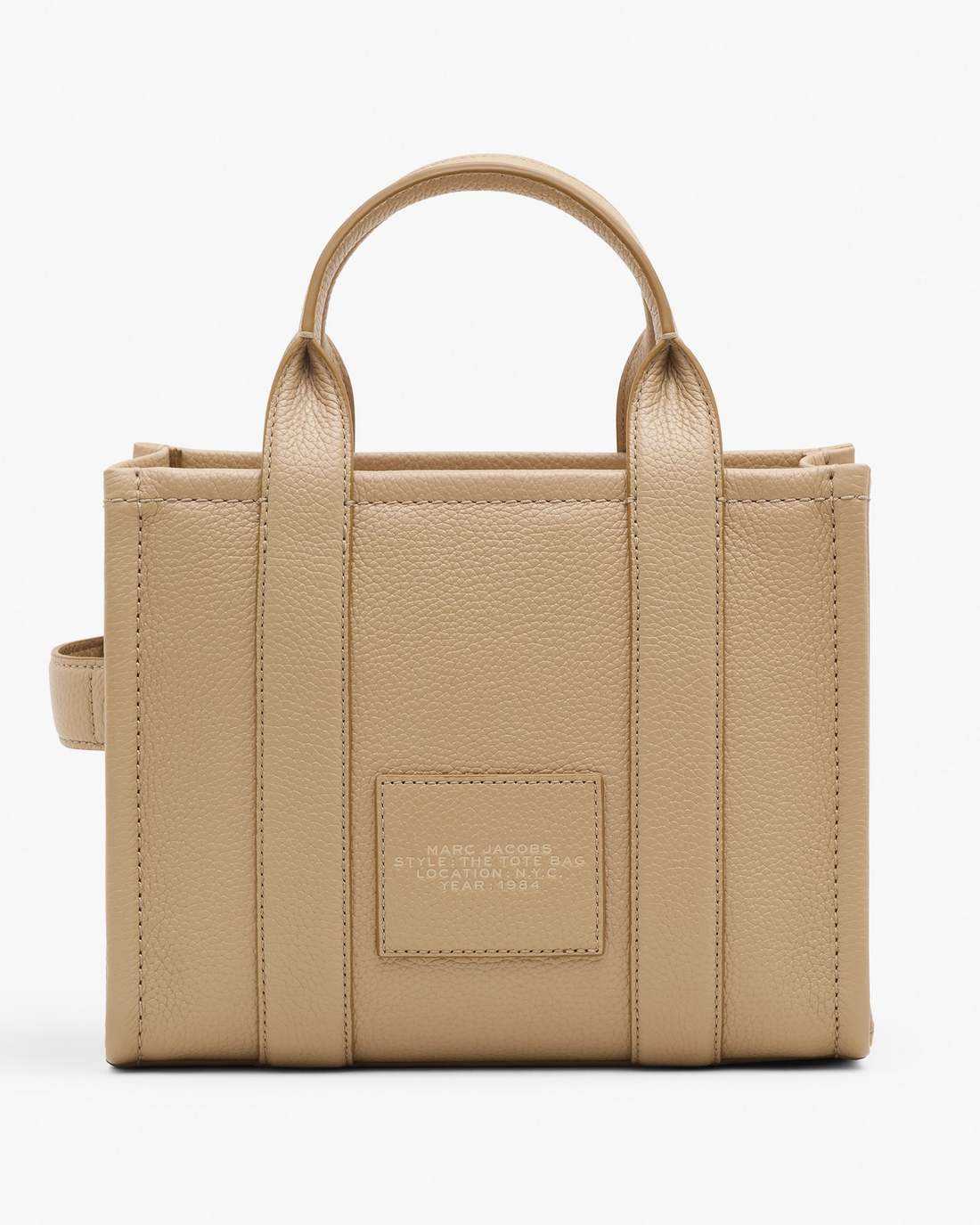Marc Jacobs New - The Leather Small Tote Bag Camel