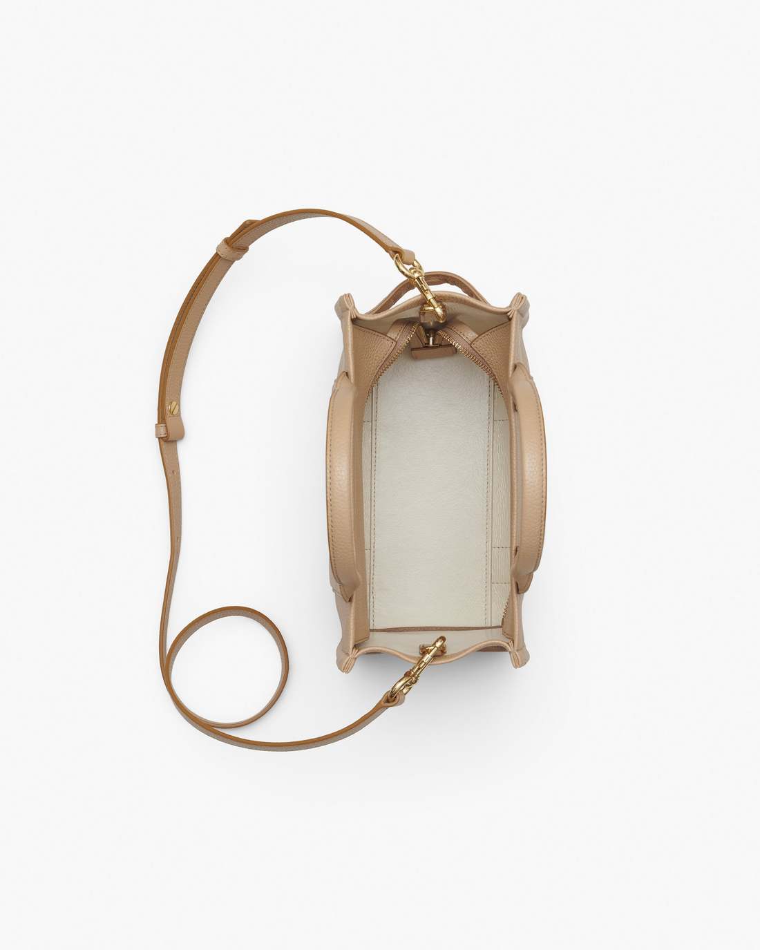 Marc Jacobs New - The Leather Small Tote Bag Camel