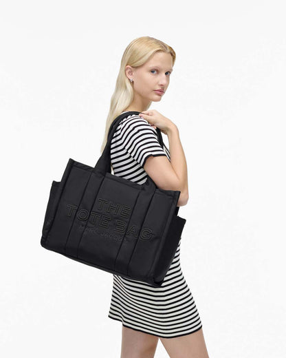 Marc Jacobs Trending - The Puffy Nylon Large Tote Bag Black