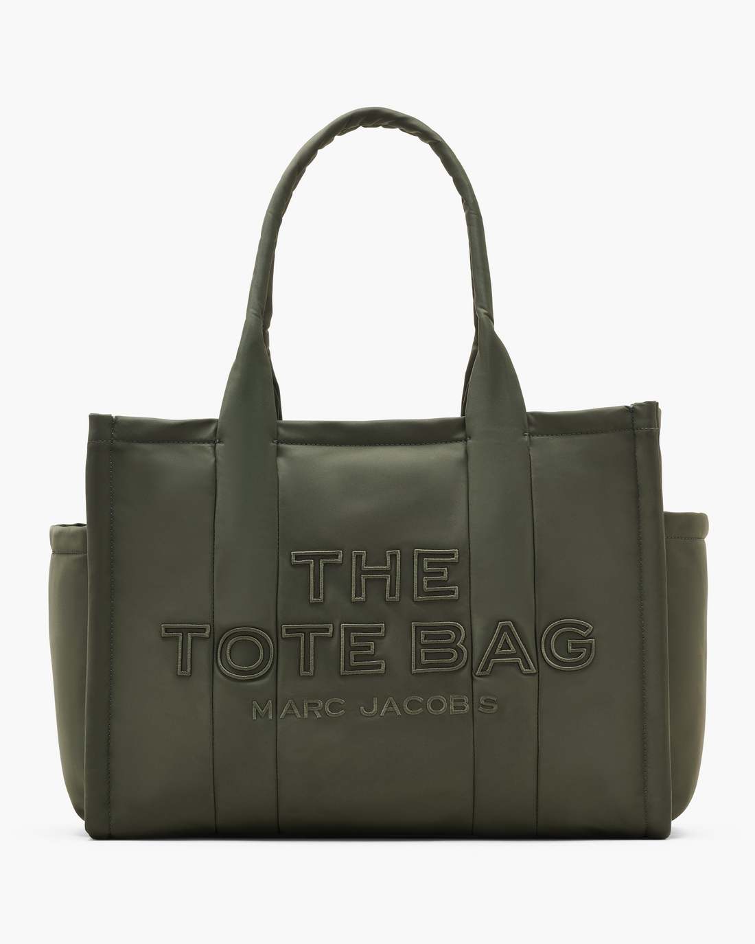Marc Jacobs Discount - The Puffy Nylon Large Tote Bag Army Green