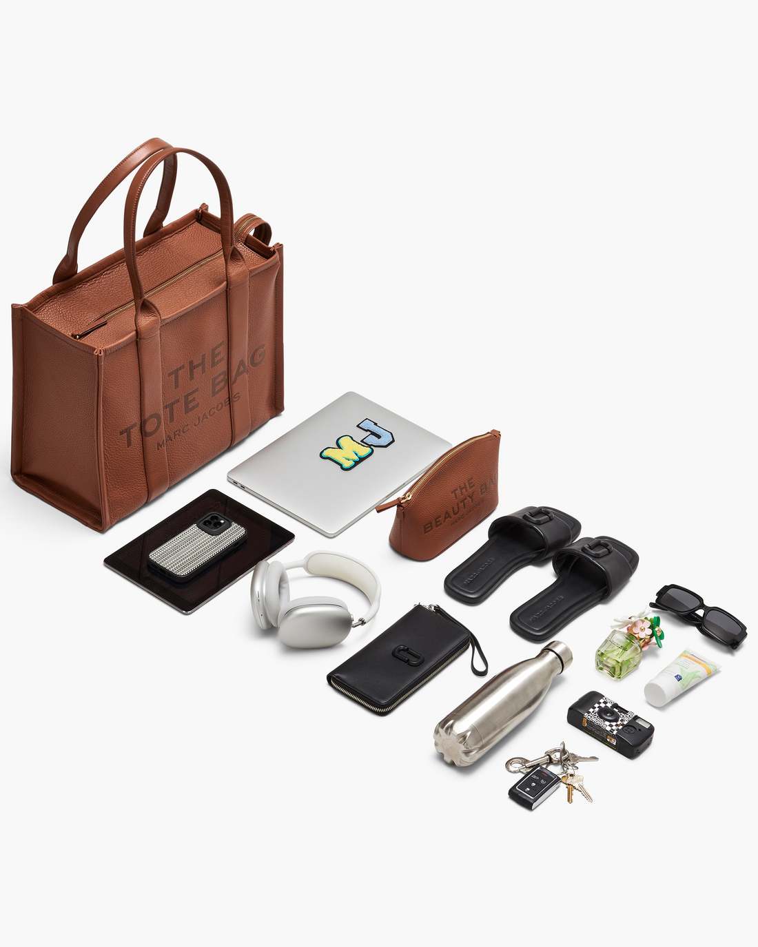 Marc Jacobs Discount - The Puffy Nylon Large Tote Bag Army Green