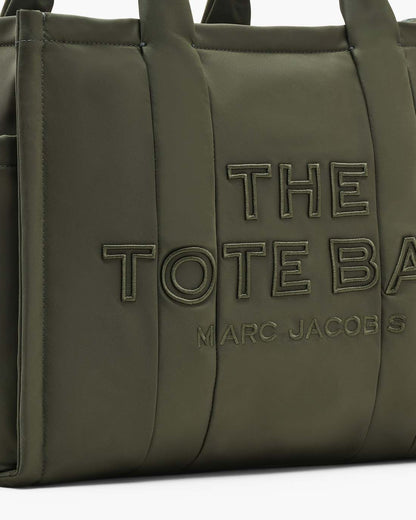 Marc Jacobs Discount - The Puffy Nylon Large Tote Bag Army Green