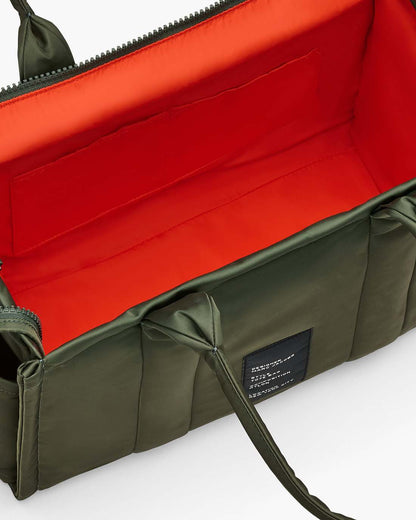 Marc Jacobs Discount - The Puffy Nylon Large Tote Bag Army Green