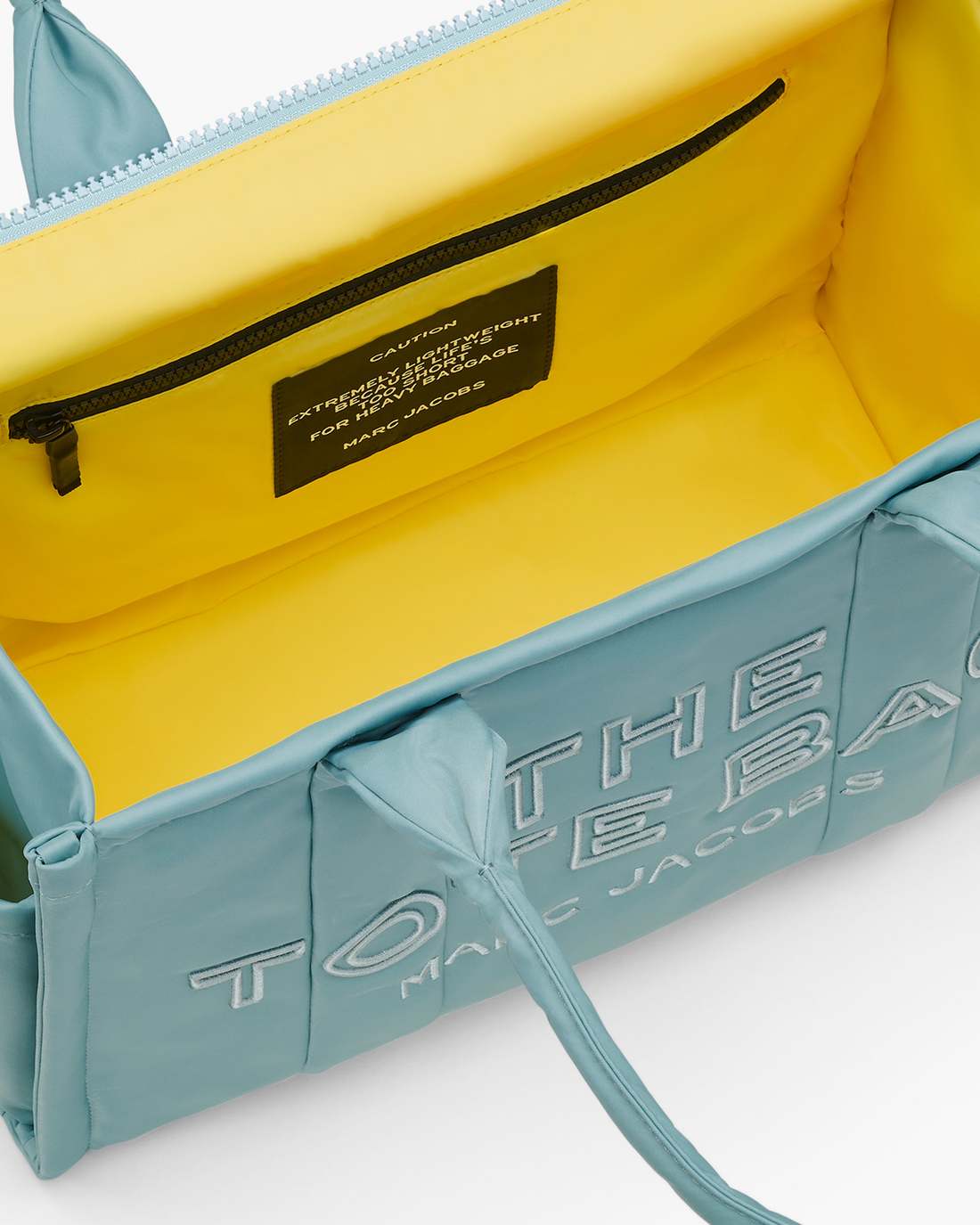 Marc Jacobs Trending - The Puffy Nylon Large Tote Bag Sky Blue