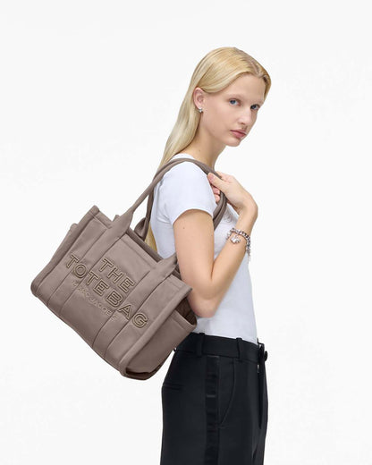 Marc Jacobs Recommended - The Puffy Nylon Medium Tote Bag Cement