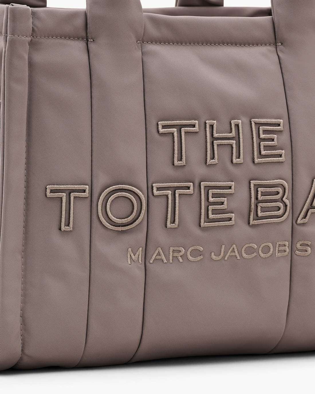 Marc Jacobs Recommended - The Puffy Nylon Medium Tote Bag Cement