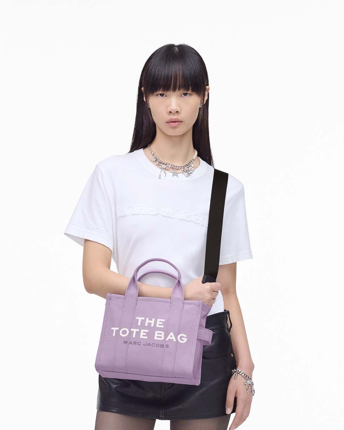 Marc Jacobs Sale - The Canvas Small Tote Bag Lilac