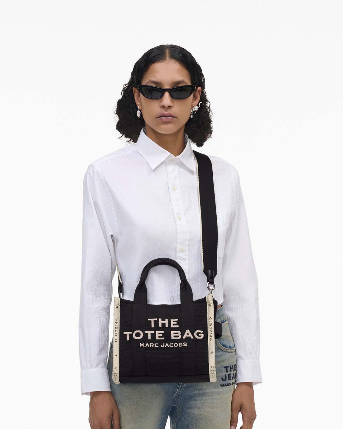 Marc Jacobs Best Seller - The Jacquard Small Tote Bag Black