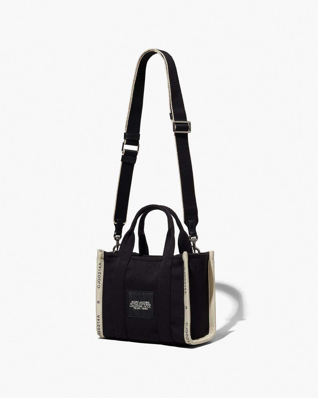 Marc Jacobs Best Seller - The Jacquard Small Tote Bag Black