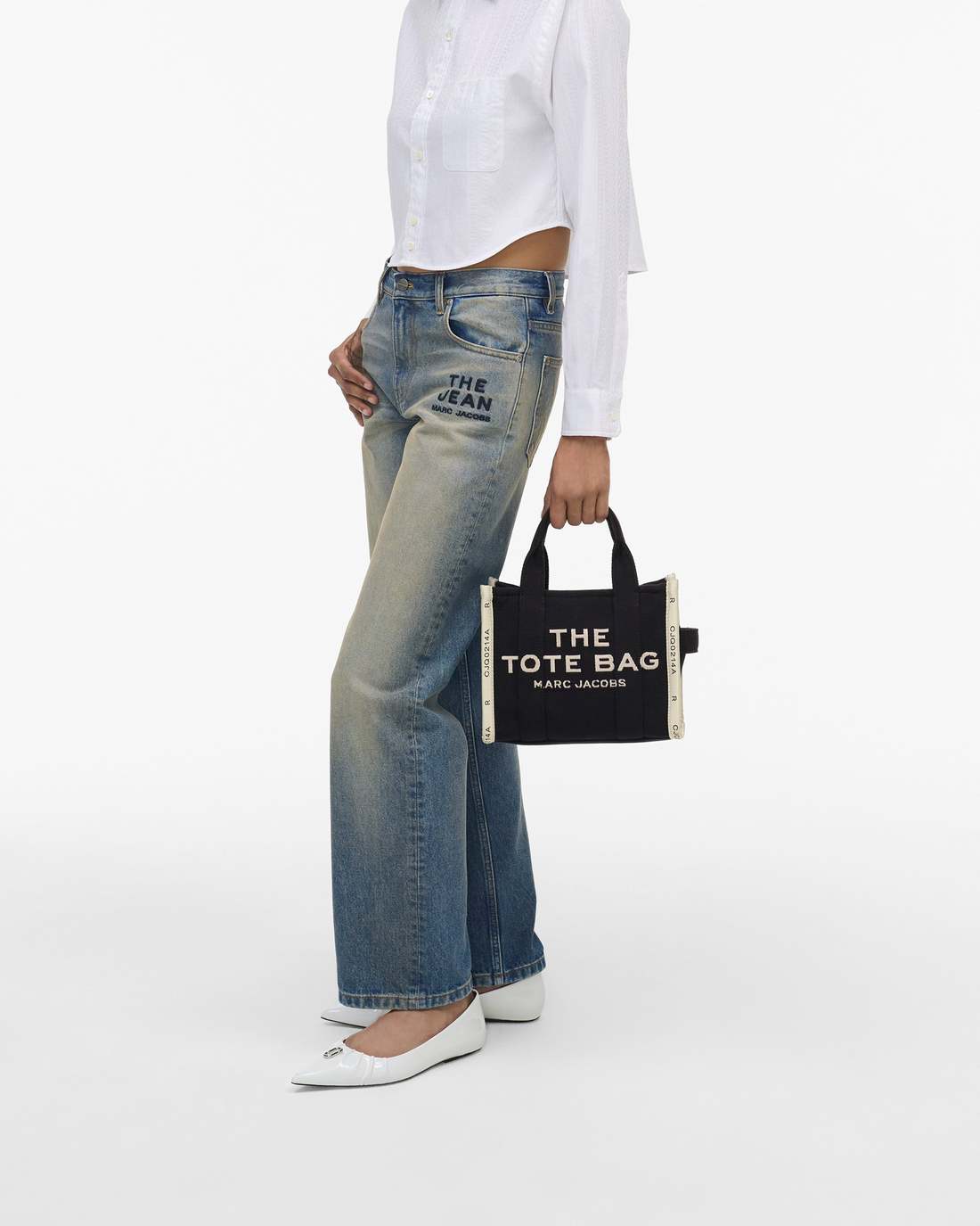 Marc Jacobs Best Seller - The Jacquard Small Tote Bag Black