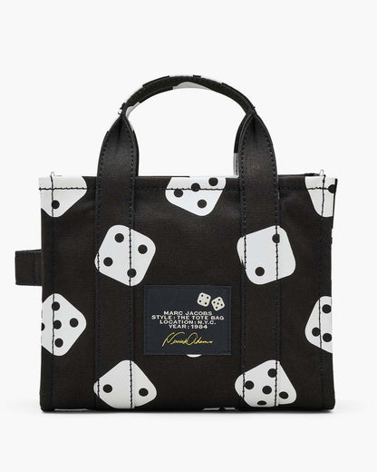 Marc Jacobs Popular - Derrick Adams X Marc Jacobs Canvas Small Tote Bag Black/White