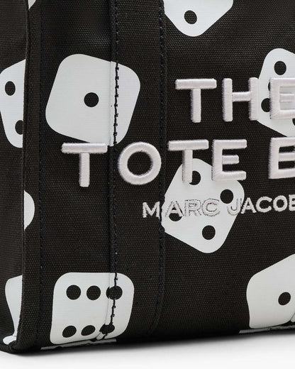 Marc Jacobs Popular - Derrick Adams X Marc Jacobs Canvas Small Tote Bag Black/White