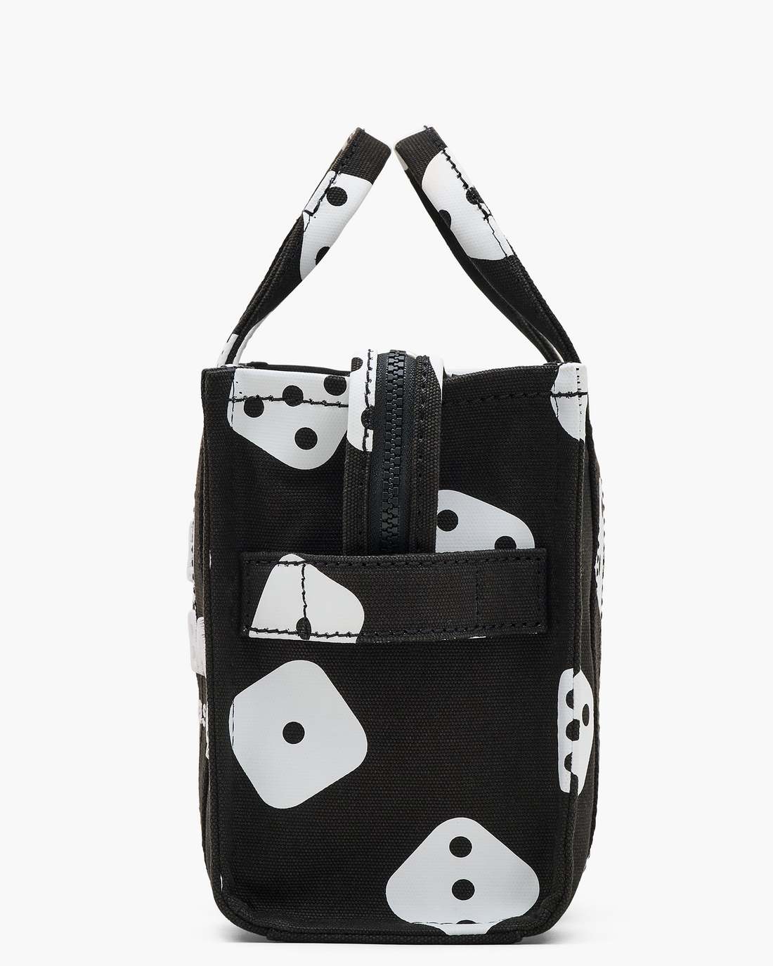 Marc Jacobs Popular - Derrick Adams X Marc Jacobs Canvas Small Tote Bag Black/White